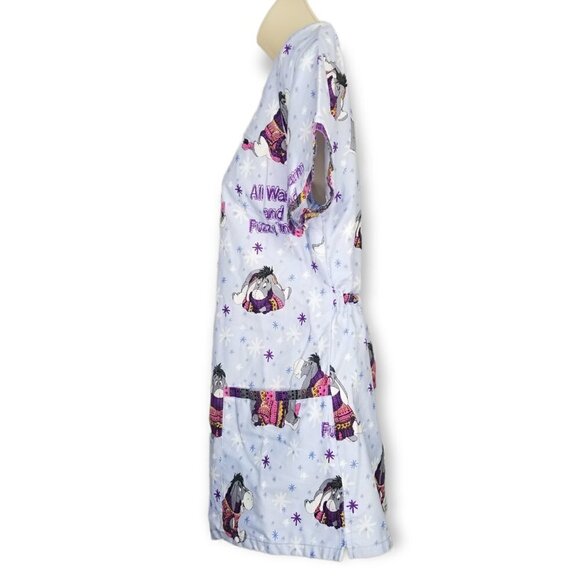 Eeyore Women's Scrub Top Size Small - Picture 4 of 9